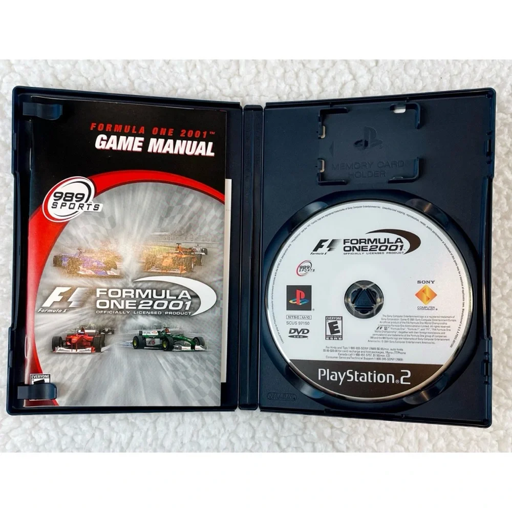 (VTG) SONY • PlayStation 2 Official F1 Formula One 2001 Video Game